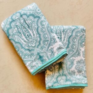 Floral Mughal Print Dohar's