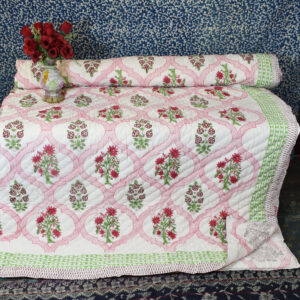 Dreamy Tales Reversible Jaipuri Block Print Razai