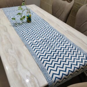 Chevron Print Table Runner