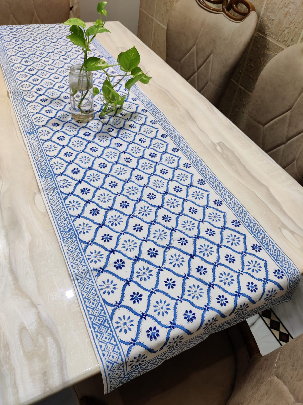 Moroccan Trellies Table Runner