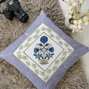 Floral Motif Cushion Covers 16" Set of 5 pieces