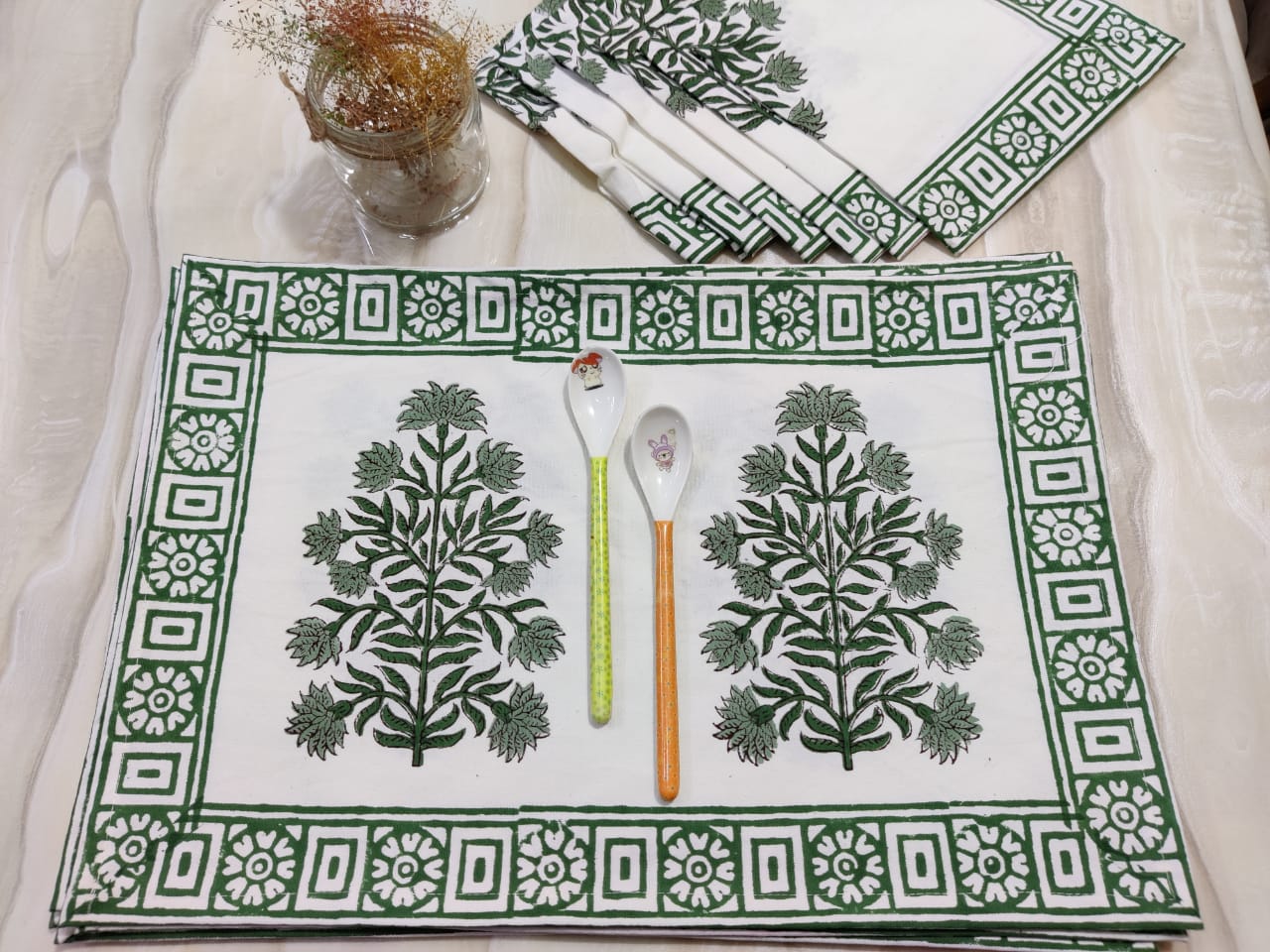 Ever Green Design Placemats