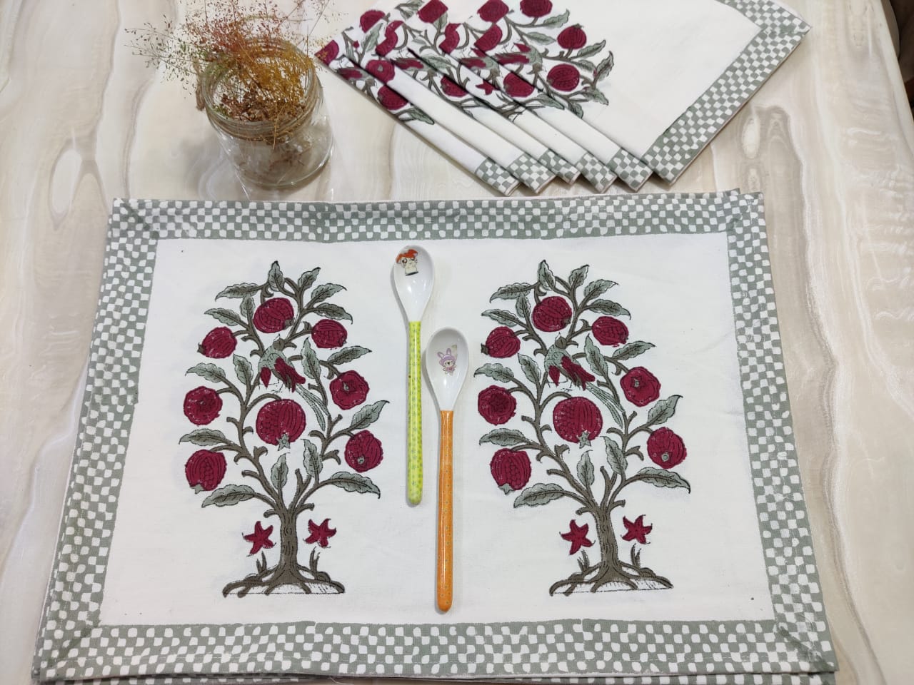 Fruits Of Paradise Design Placemats
