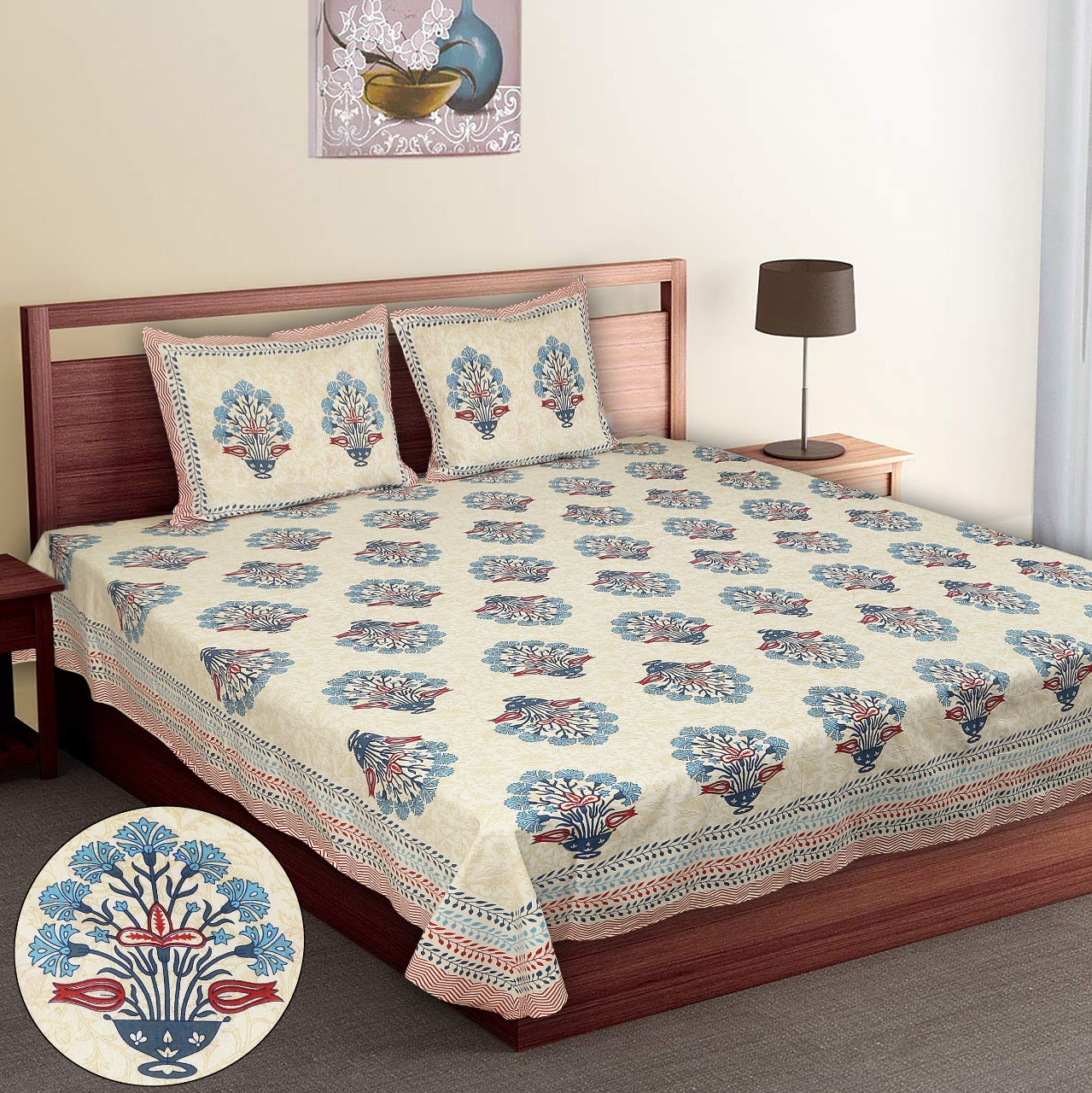 Gamla Print DB Bedsheets - Kings