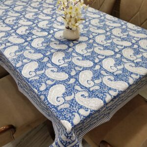 Mango Paisley Table Cloth(6 Seater Table)