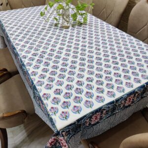 Arrow Floral Table Cloth(6 Seater Table)