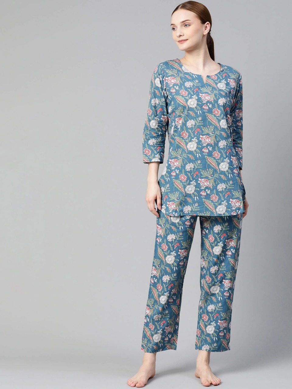 Floral Cotton Lounge Set BP