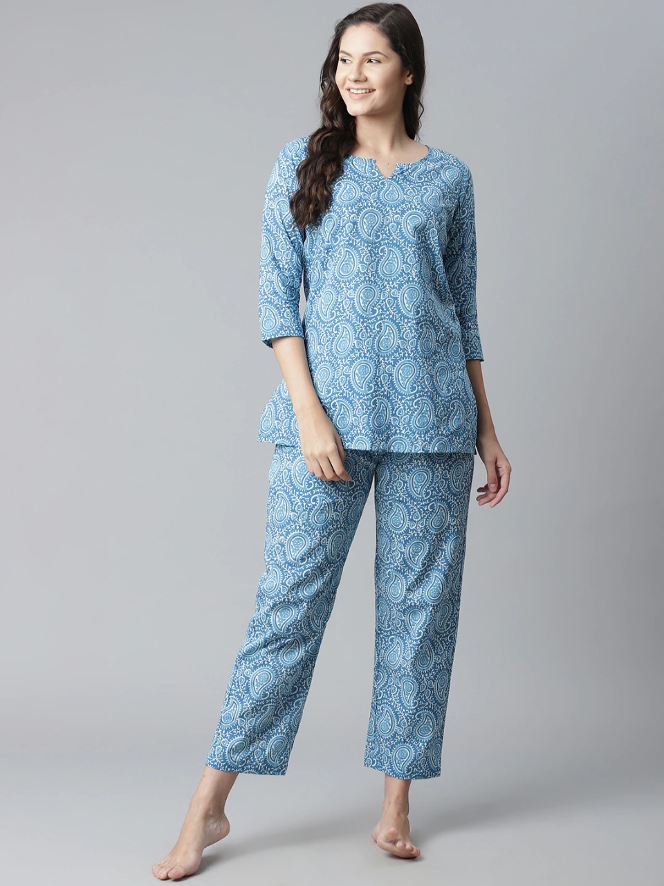 Paisley Cotton Lounge Set BP