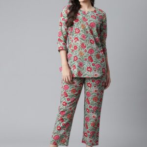 Shades of Spring Cotton Lounge Set BP