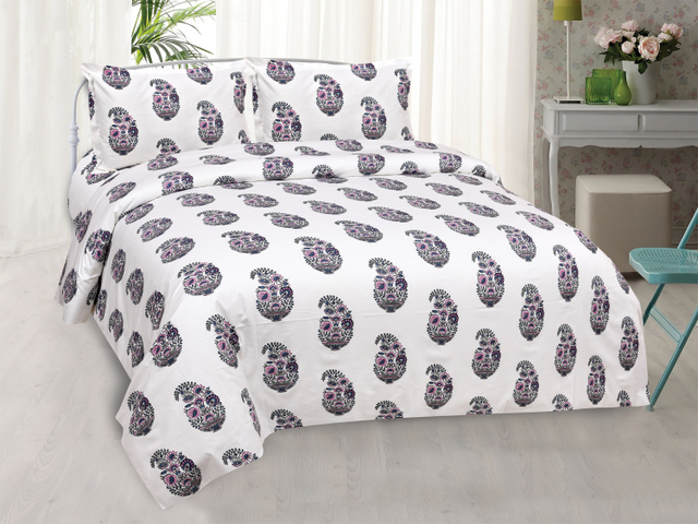 Paisley Big DB Bedsheets - King