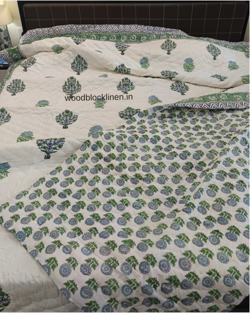 Green boota quilt 2