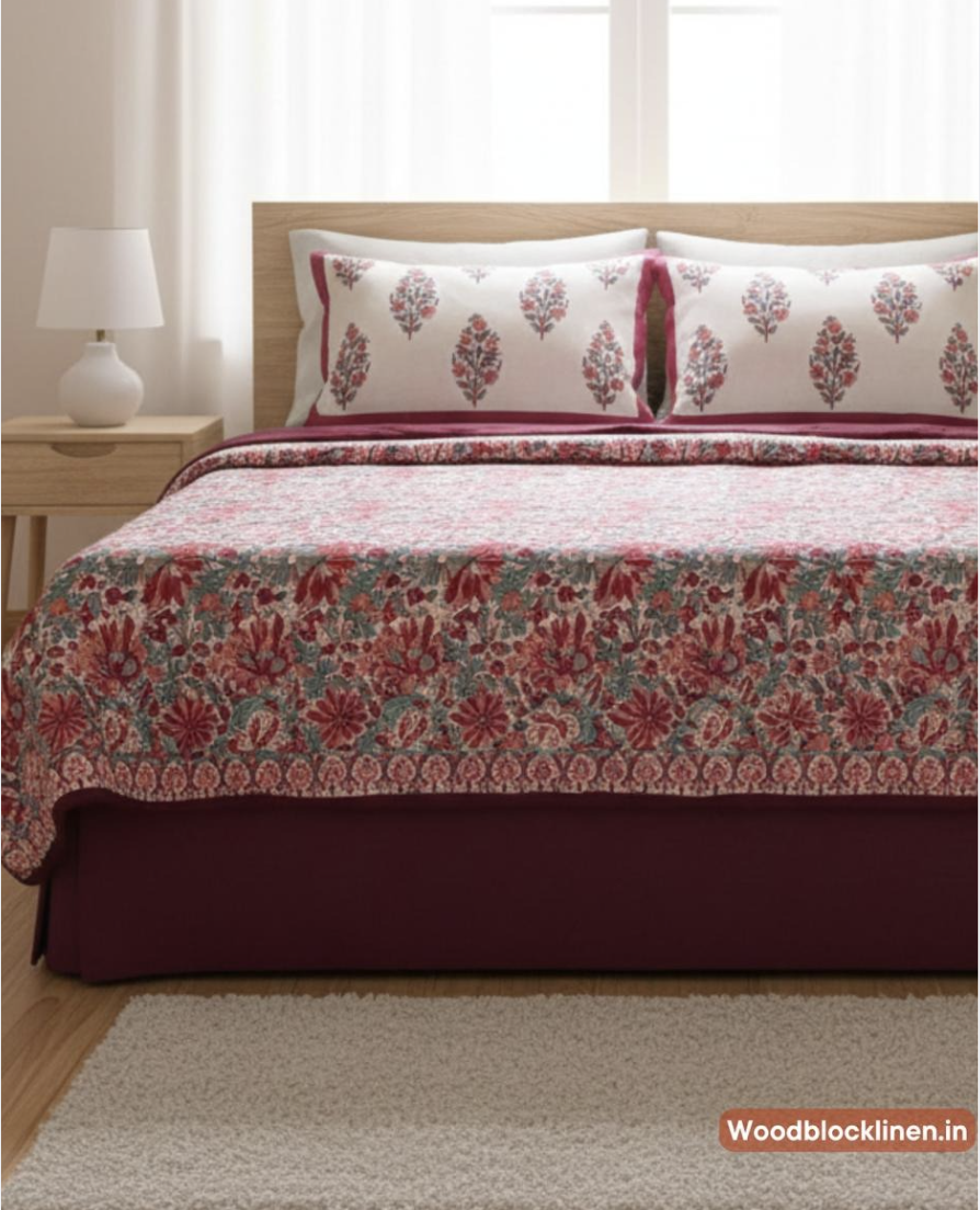Red Buta Quilt 3