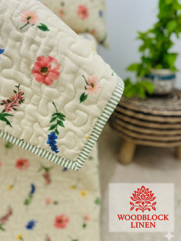 The Malhaar Quilted Beedcover 11 The Malhaar Quilted Beedcover - Image 6