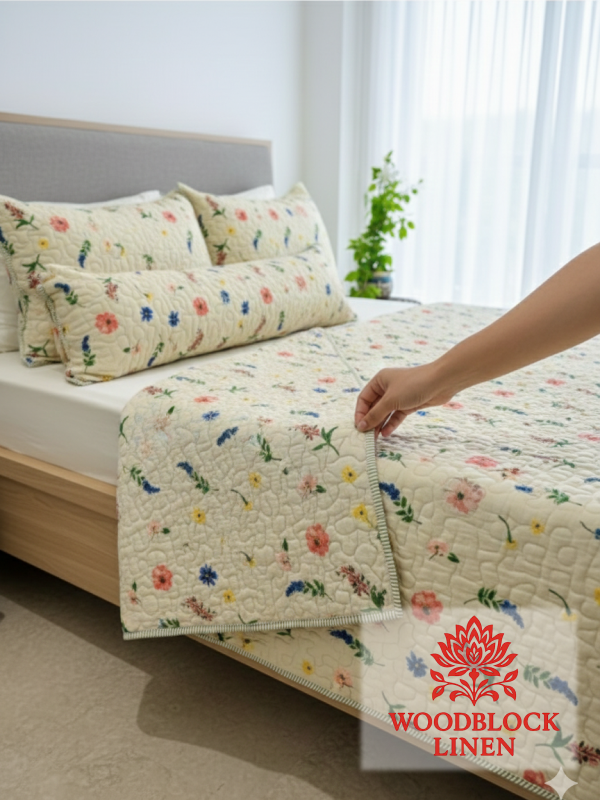 The Malhaar Quilted Beedcover 9 The Malhaar Quilted Beedcover - Image 5