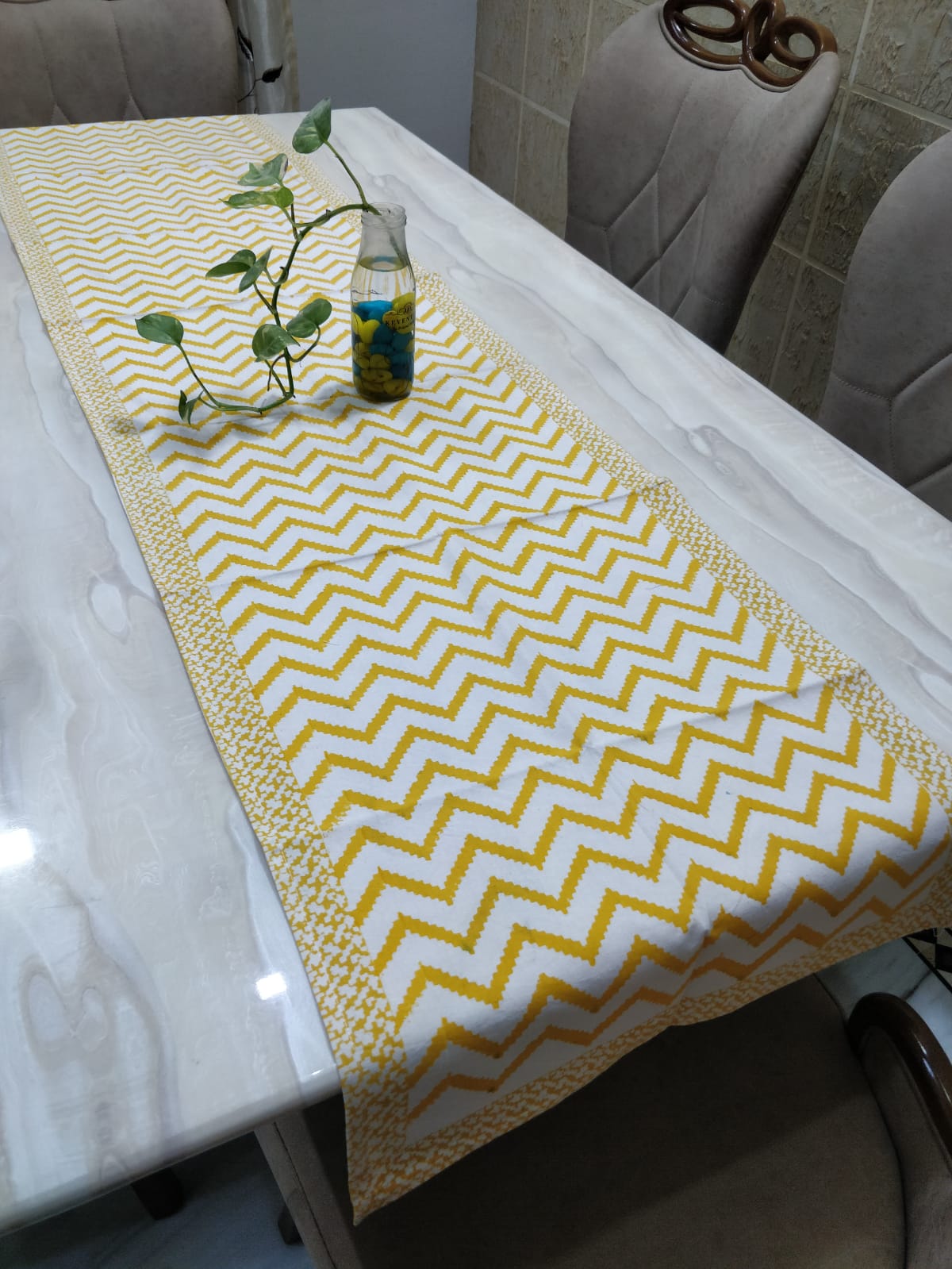 Chevron Print Table Runner 3 Chevron Print Table Runner - Image 2