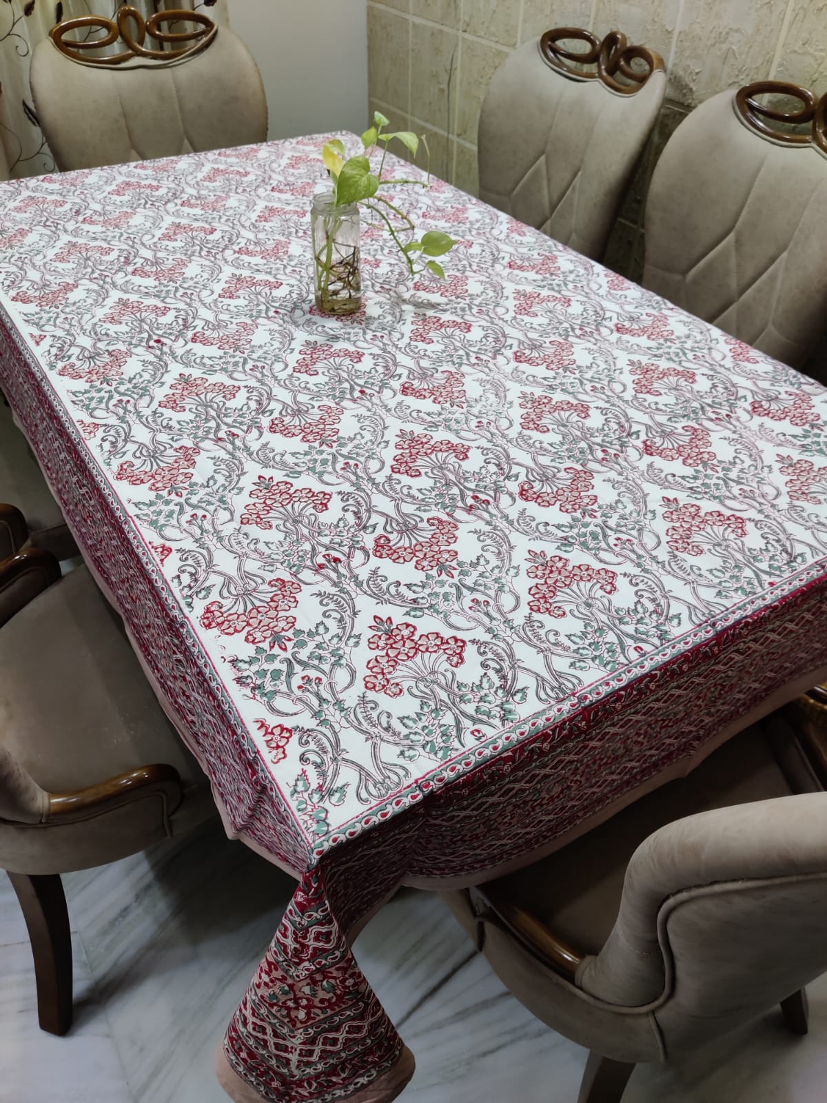 Diamond Bush Table Cloth(6 Seater Table) - Image 4
