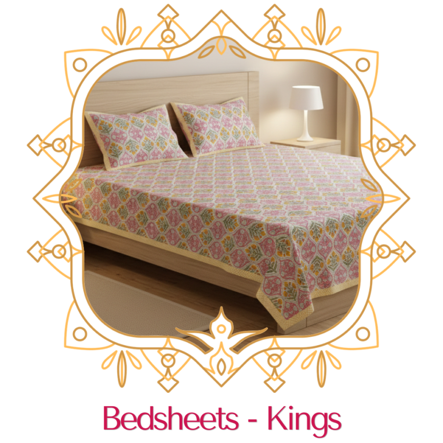 Double Bedsheet - Kings